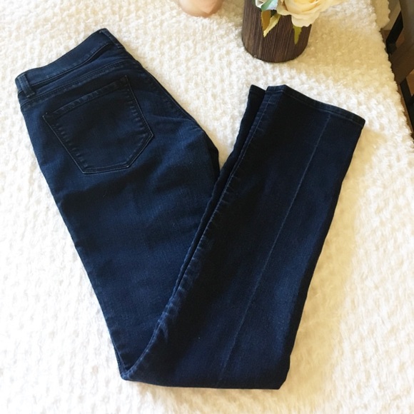 Ann Taylor Dark Boot Cut Jeans - Picture 1 of 6
